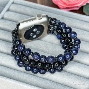 Stellar Stone Beaded Apple Watch Band