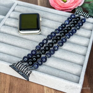 Stellar Stone Beaded Apple Watch Band