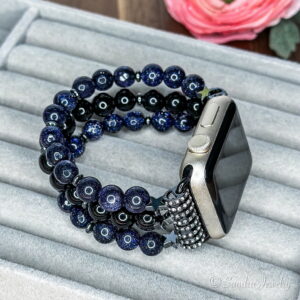 Stellar Stone Beaded Apple Watch Band