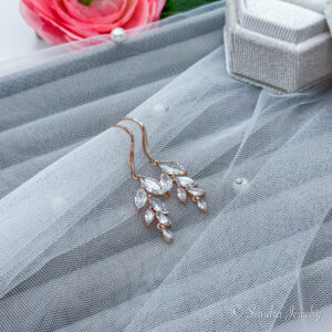 Drop Crystal Bridal Earrings