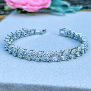 Cubic Zirconia Classic Bracelet for Bride