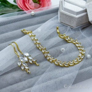 Drop Crystal Bridal Earrings