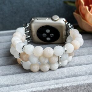 Champagne Aventurine Stone Bracelet for Apple Watch