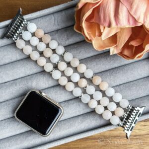 Champagne Aventurine Stone Bracelet for Apple Watch