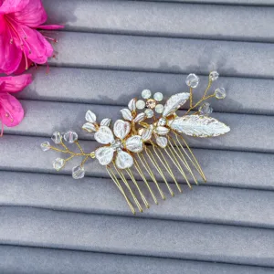 Flower Hair Comb - Stunning bridal Hair Accessories