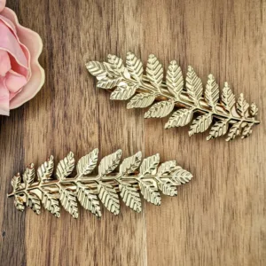 Gold Leaf Hair Comb for Wedding