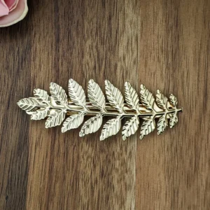 Gold Leaf Hair Comb for Wedding