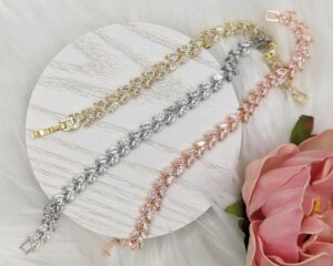 Cubic Zirconia Classic Bracelet for Bride