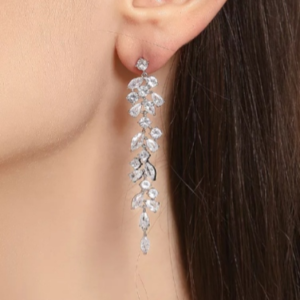 Bridal Crystal Chandelier Earrings