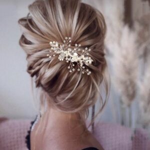 Pearl and Rhinestone Bridal Hair Comb