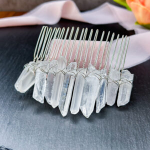 Bridal Crystal Hair Comb featuring intricate designs made from premium alloy and adorned with high-quality crystals