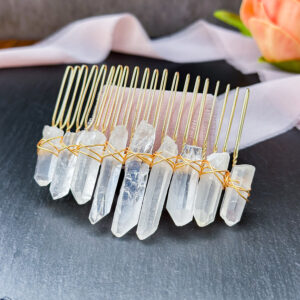 Bridal Crystal Hair Comb featuring intricate designs made from premium alloy and adorned with high-quality crystals