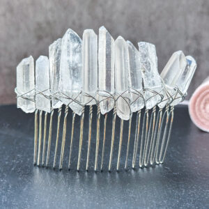 Bridal Crystal Hair Comb featuring intricate designs made from premium alloy and adorned with high-quality crystals