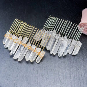 Bridal Crystal Hair Comb featuring intricate designs made from premium alloy and adorned with high-quality crystals