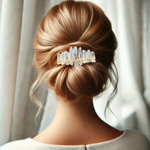 Bridal Crystal Hair Comb featuring intricate designs made from premium alloy and adorned with high-quality crystals